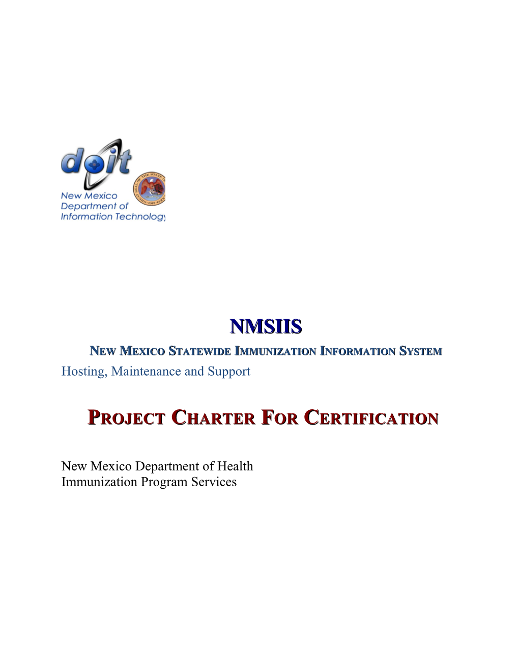 New Mexico Statewide Immunization Information System