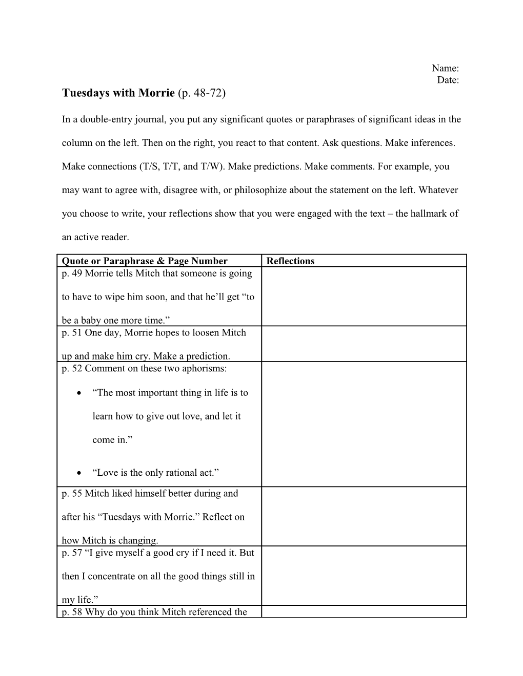 Double Entry Journal s2