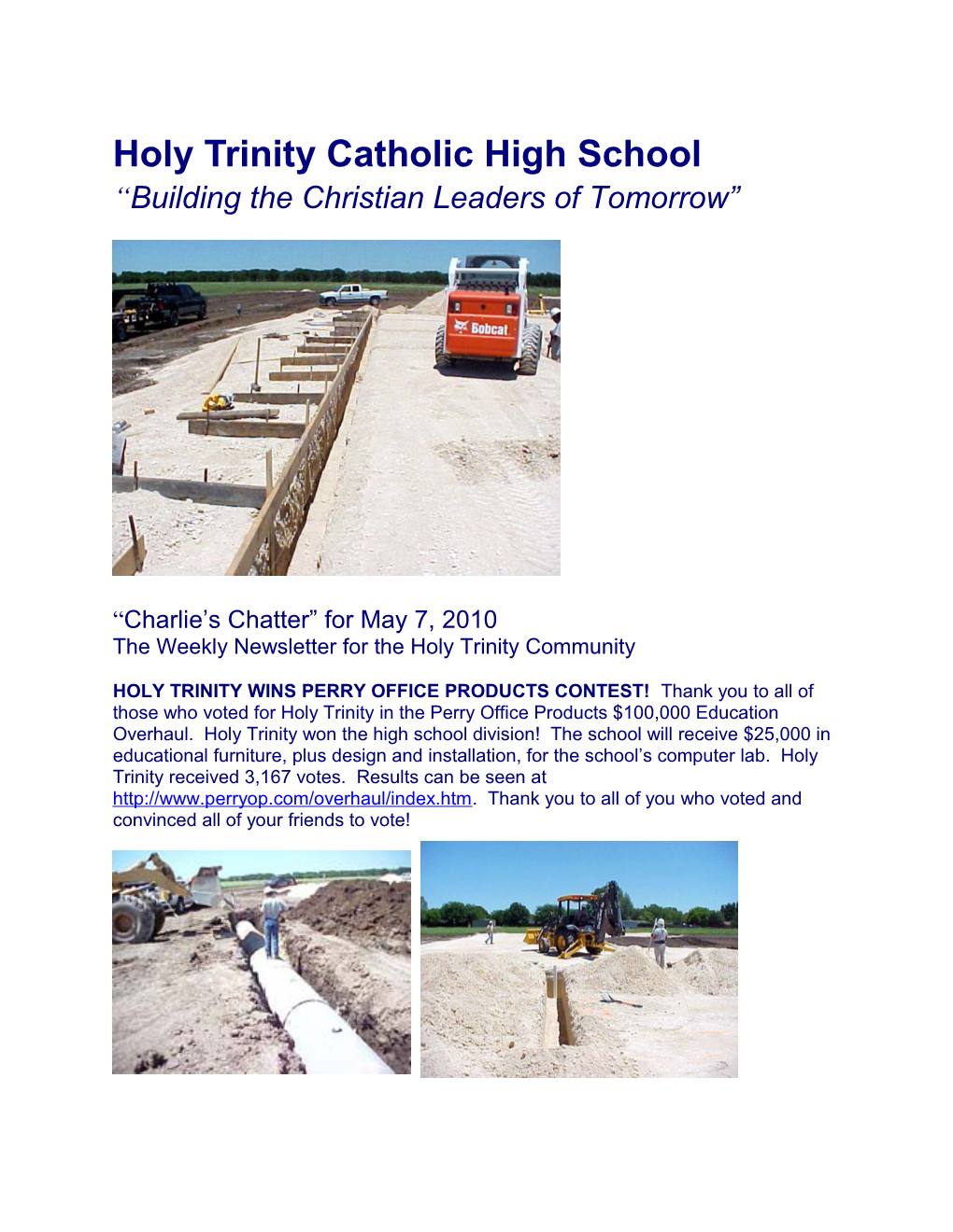 Holy Trinity Catholic High School