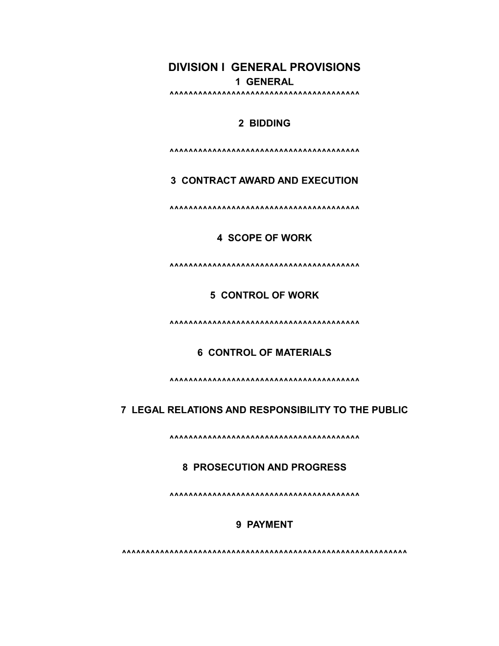 Insert Standard Plan List at the Top of This Document