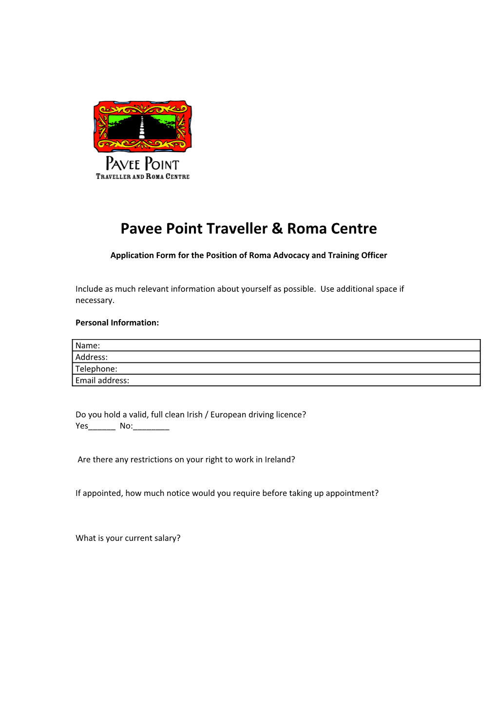 Pavee Point Travellers Centre