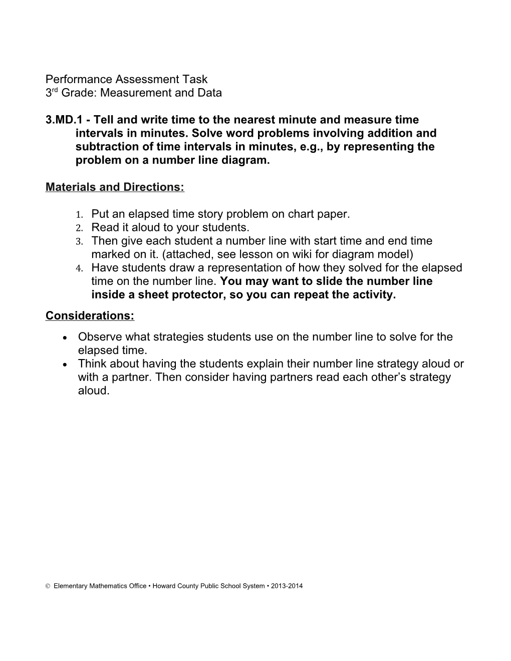 3Rd Grade: Measurement and Data