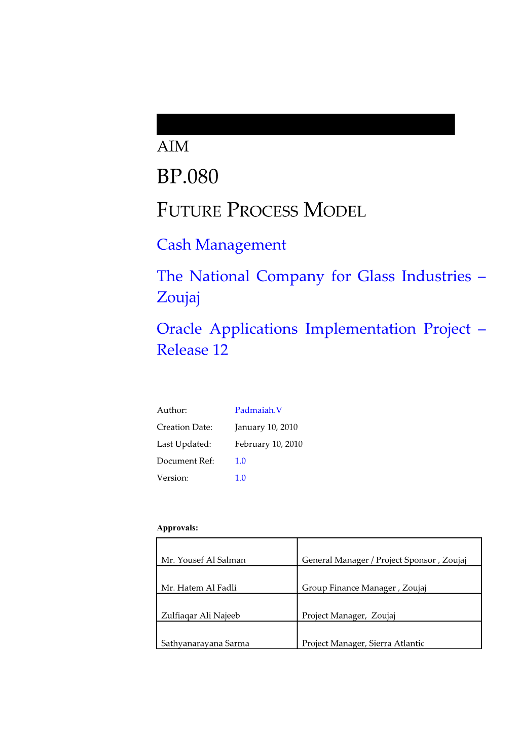 BP.080 Future Process Model