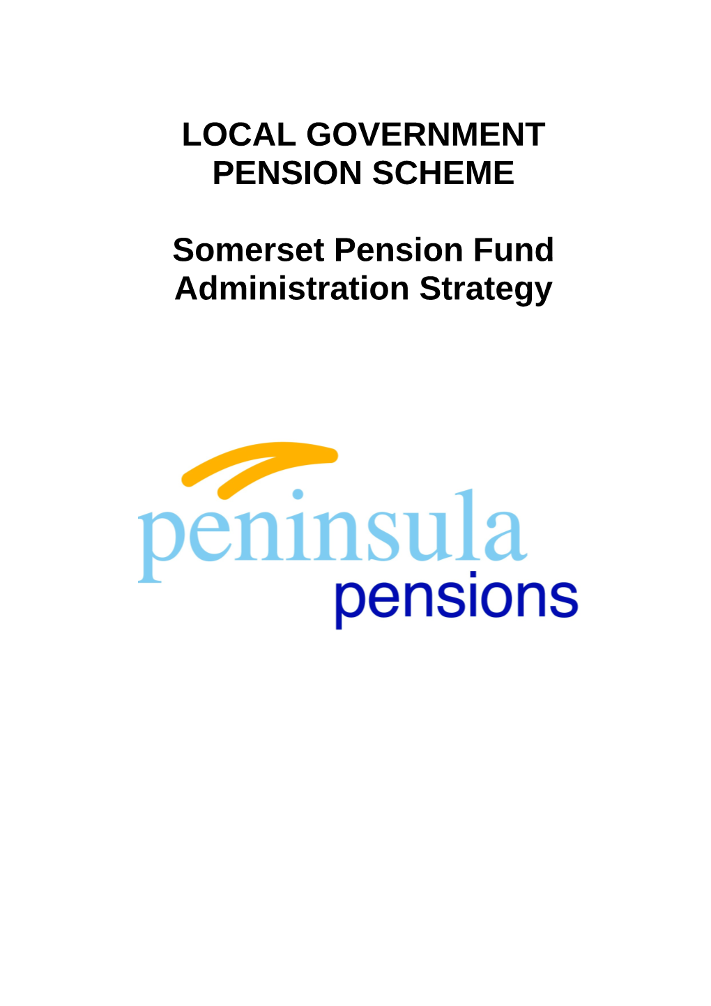 Pension Administration Strategy
