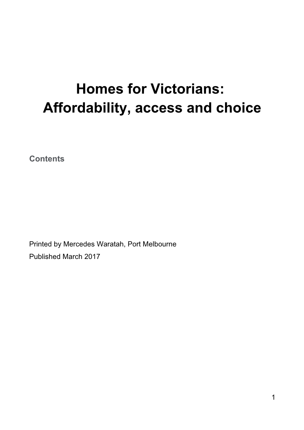 1. Supporting People to Buy Their Own Home 13