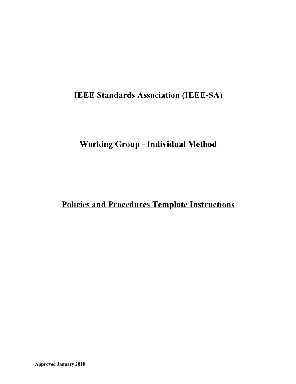 IEEE Standards Association (IEEE-SA)