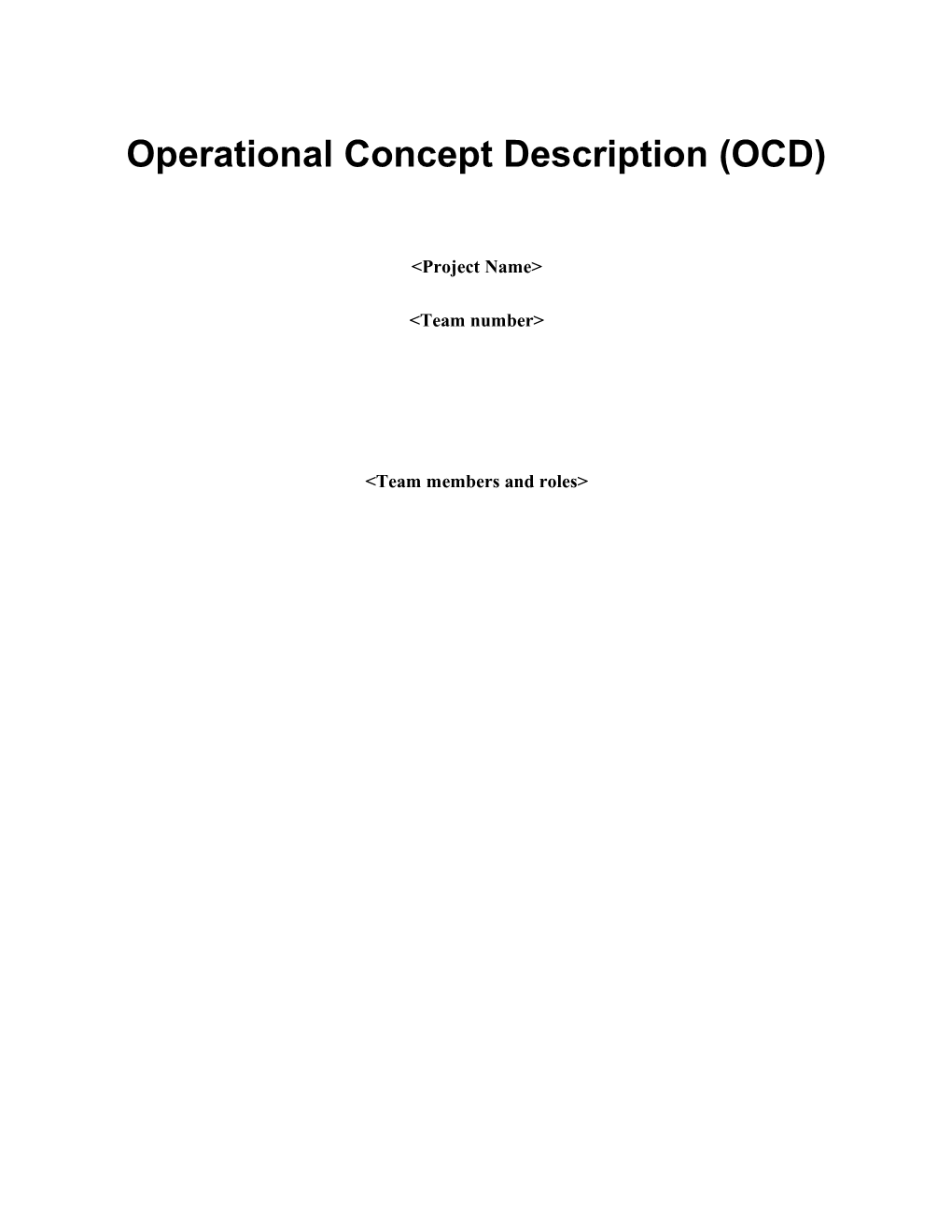 Operational Concept Description (OCD) s3