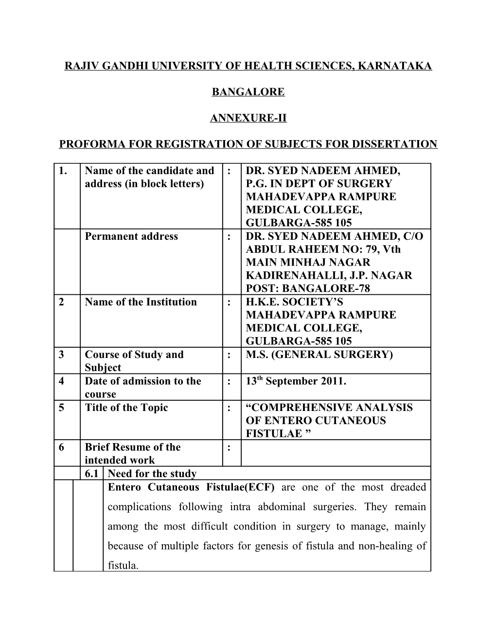 Rajiv Gandhi University of Health Sciences, Karnataka s5