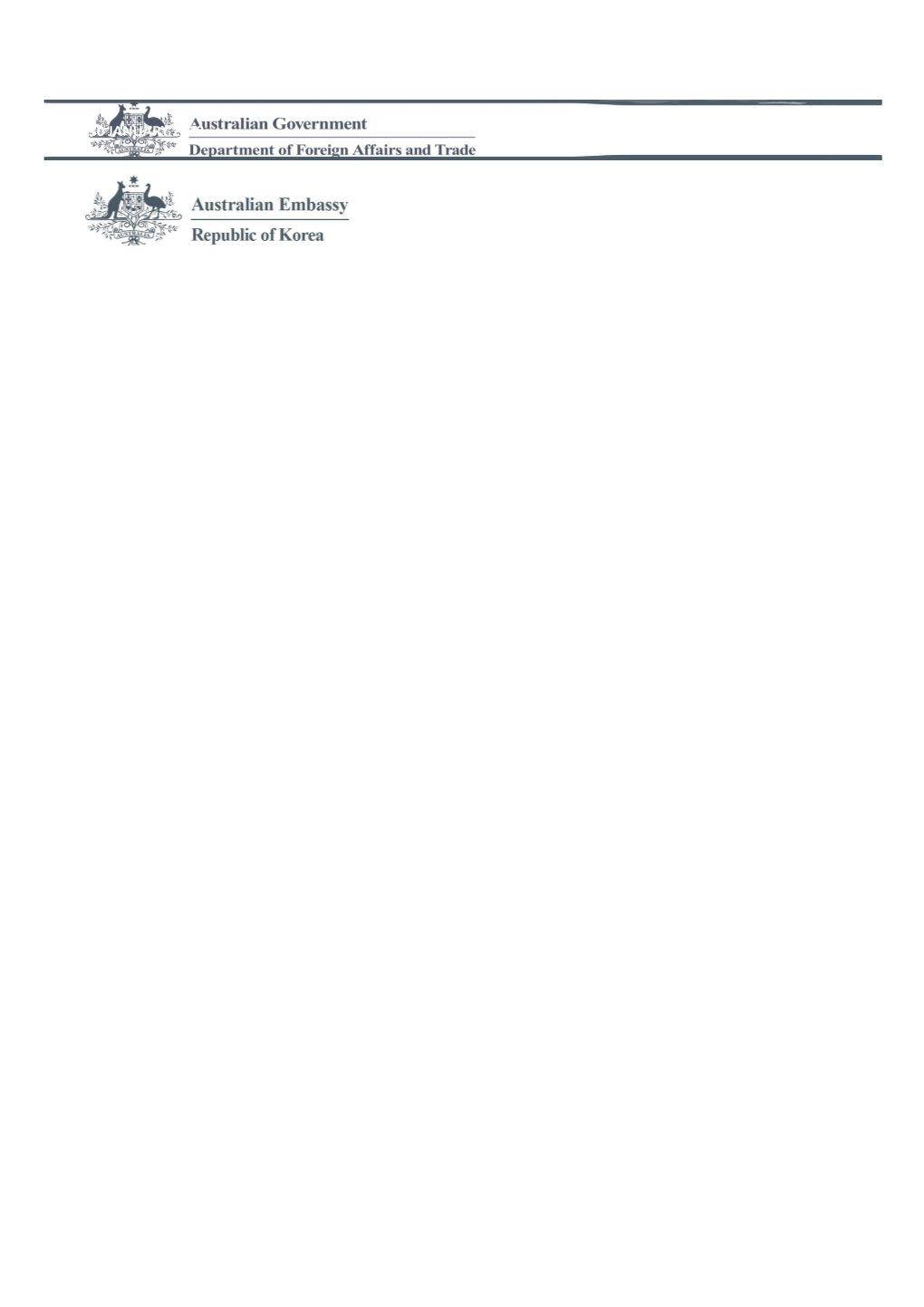 DFAT Media Release Template