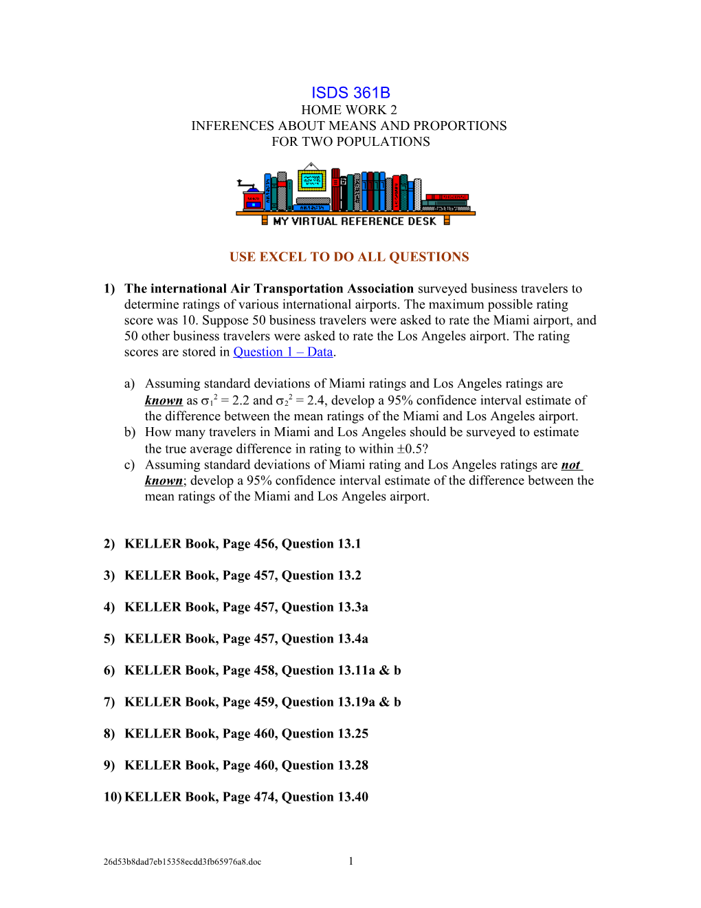 Inferences About Means and Proportions