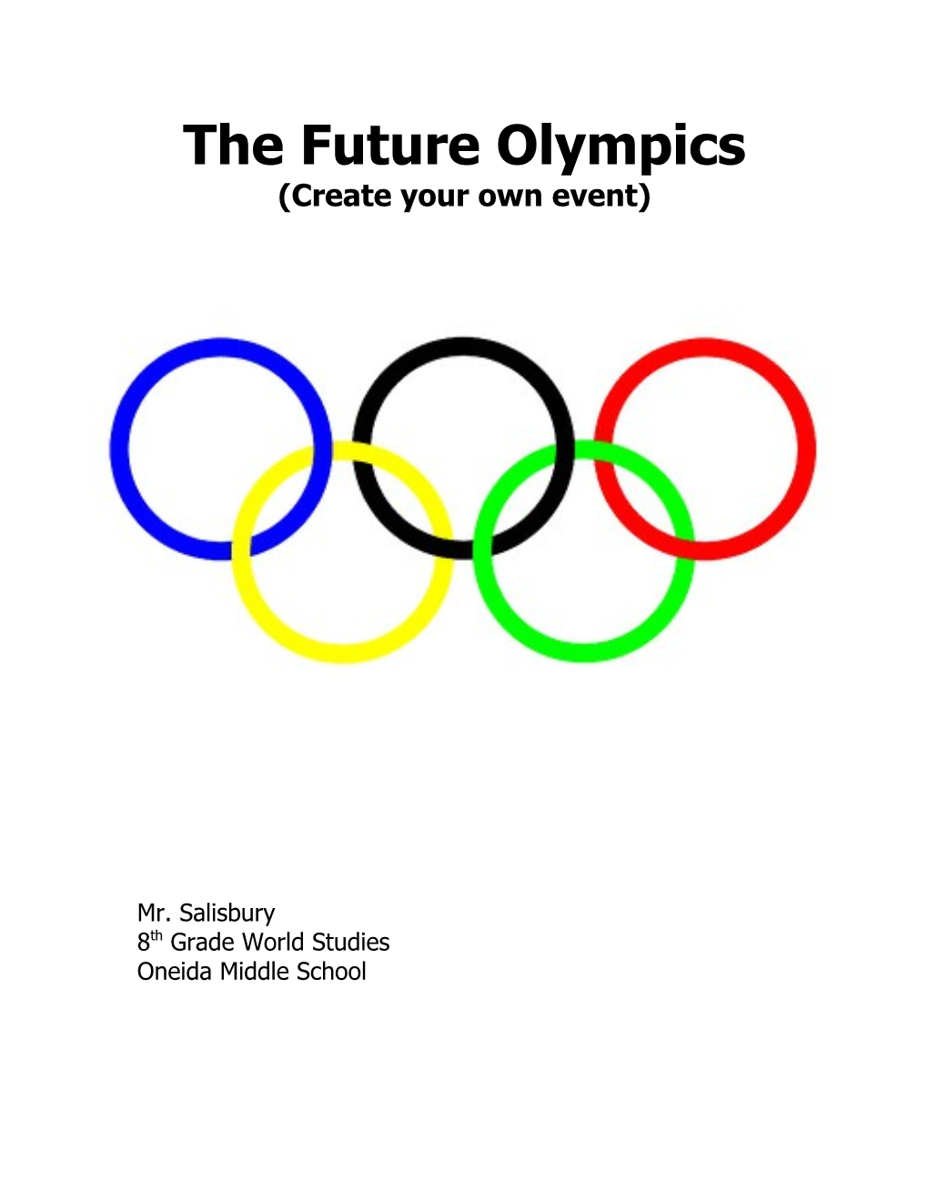 The Future Olympics