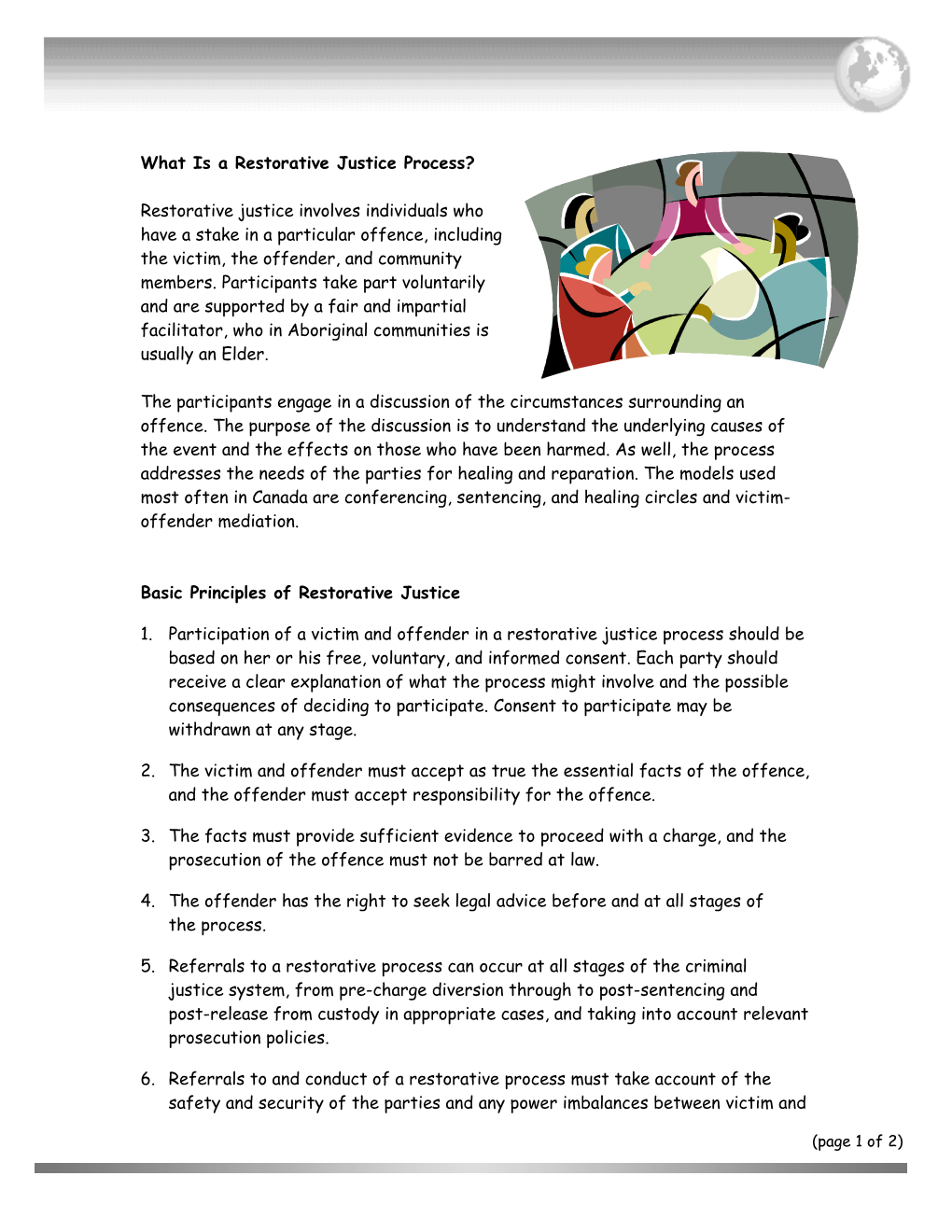 What Isa Restorative Justice Process?