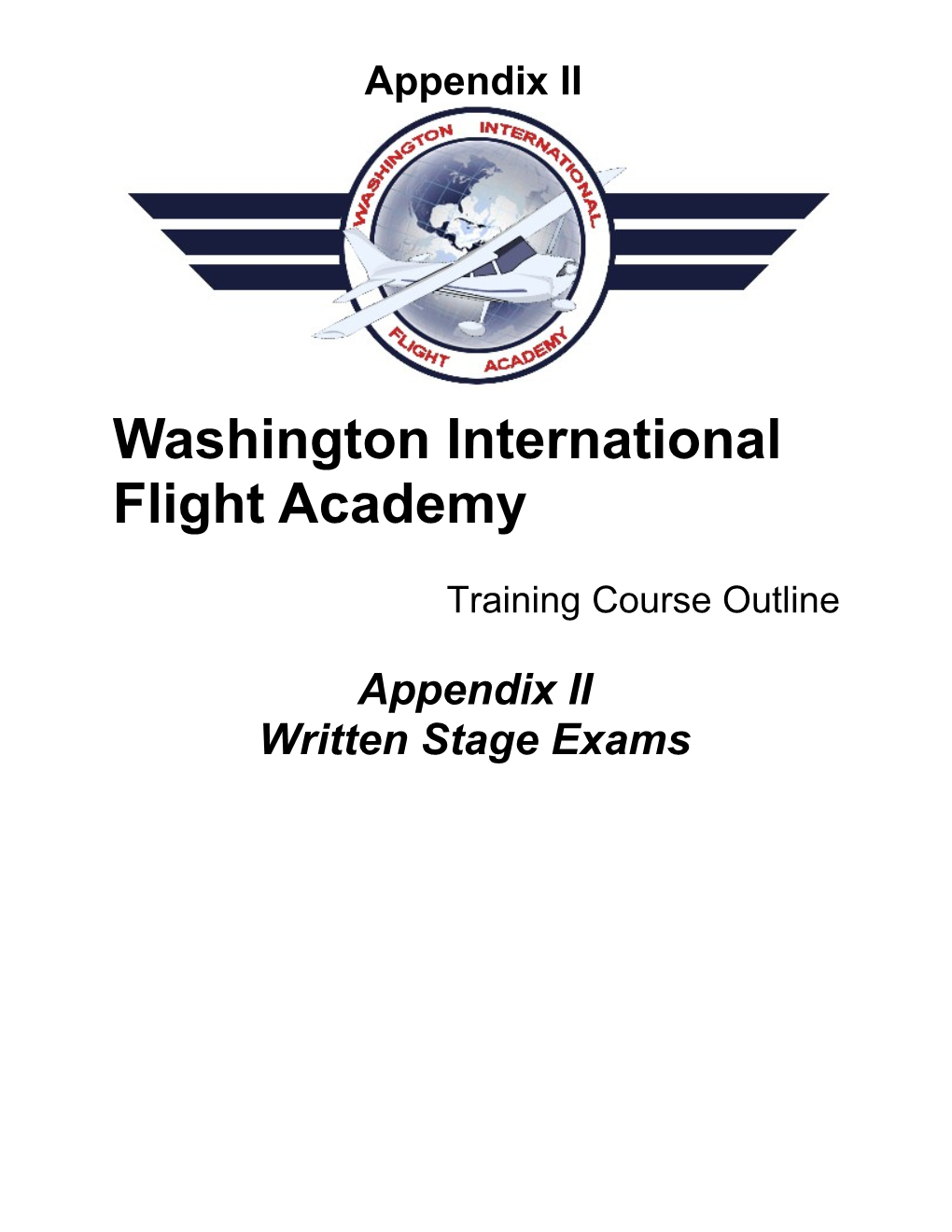 Washington International Flight Academy