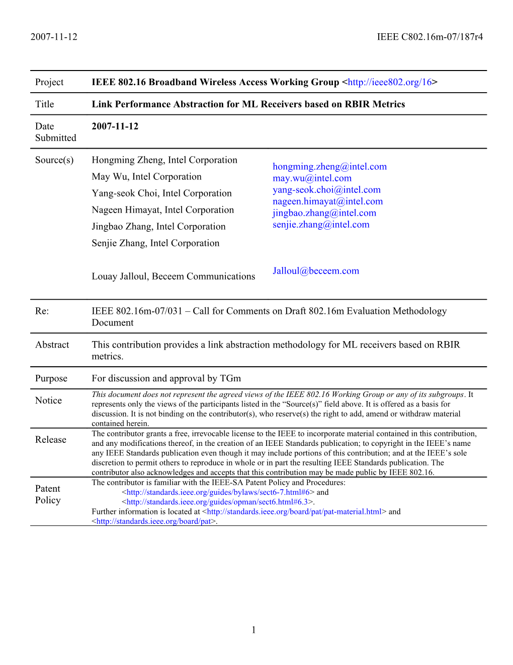 Transmit Power Definition for Evaluation Methodology s2