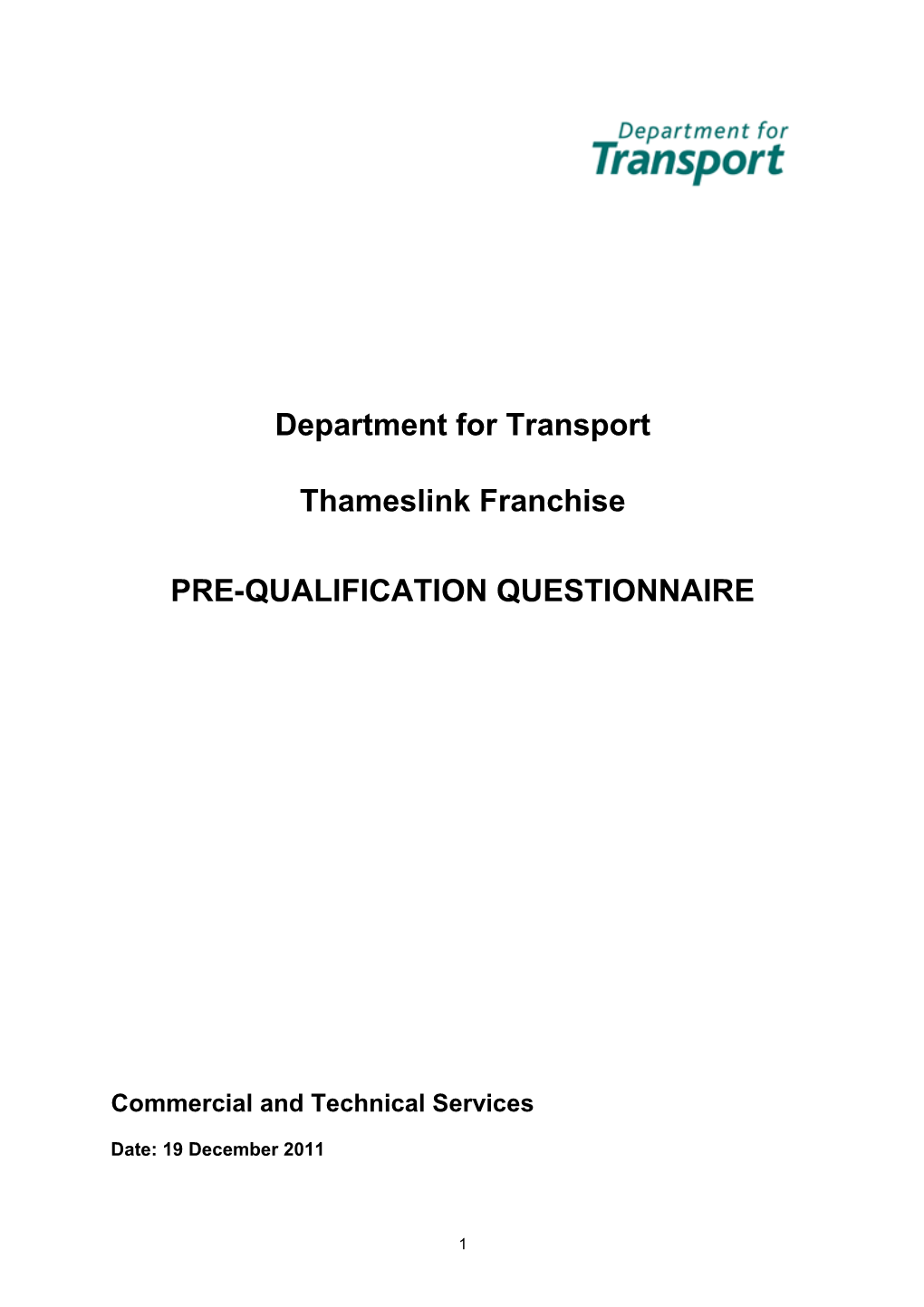 Pre-Qualification Questionnaire s1