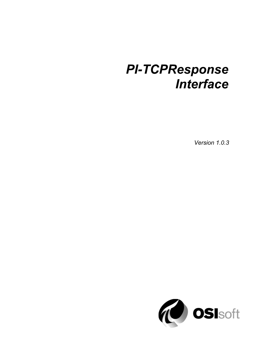 PI-Tcpresponse Interface