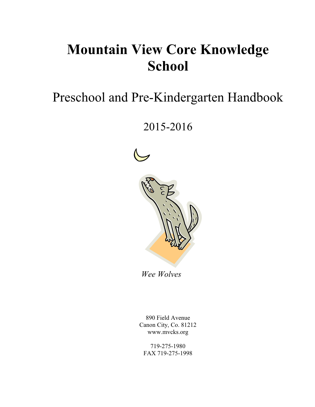 Mountain View Core Knowledge School s1