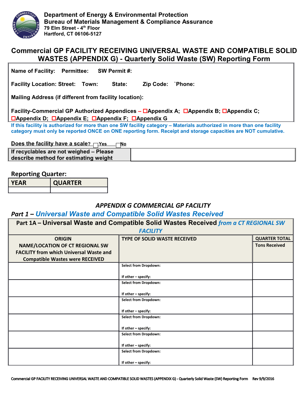 Bureau of Materials Management & Compliance Assurance