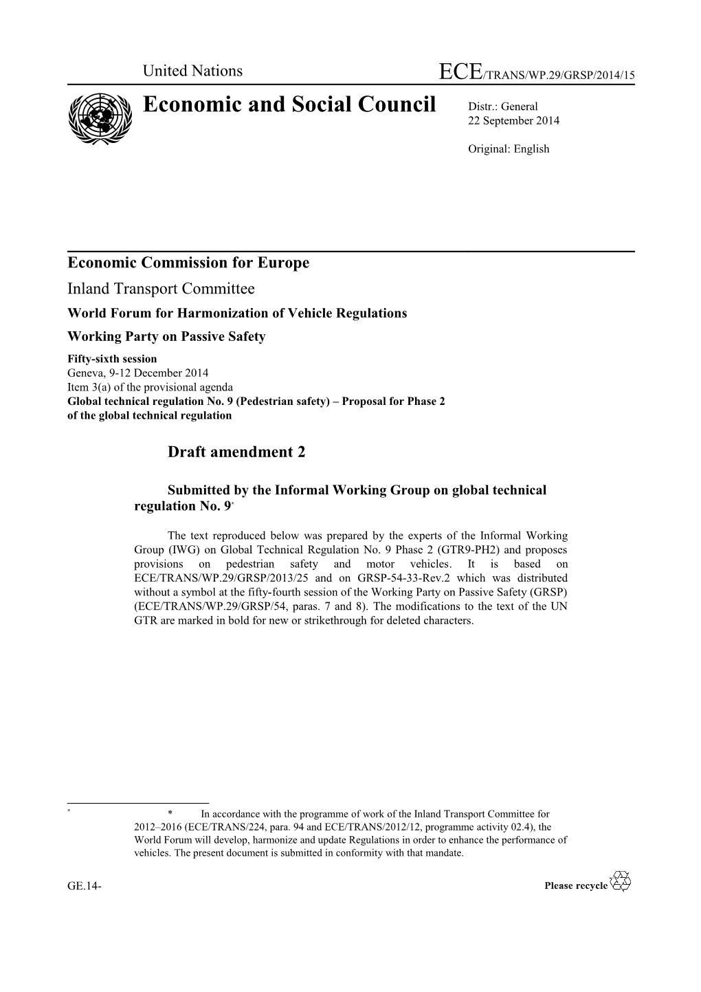 Economic Commission for Europe s15