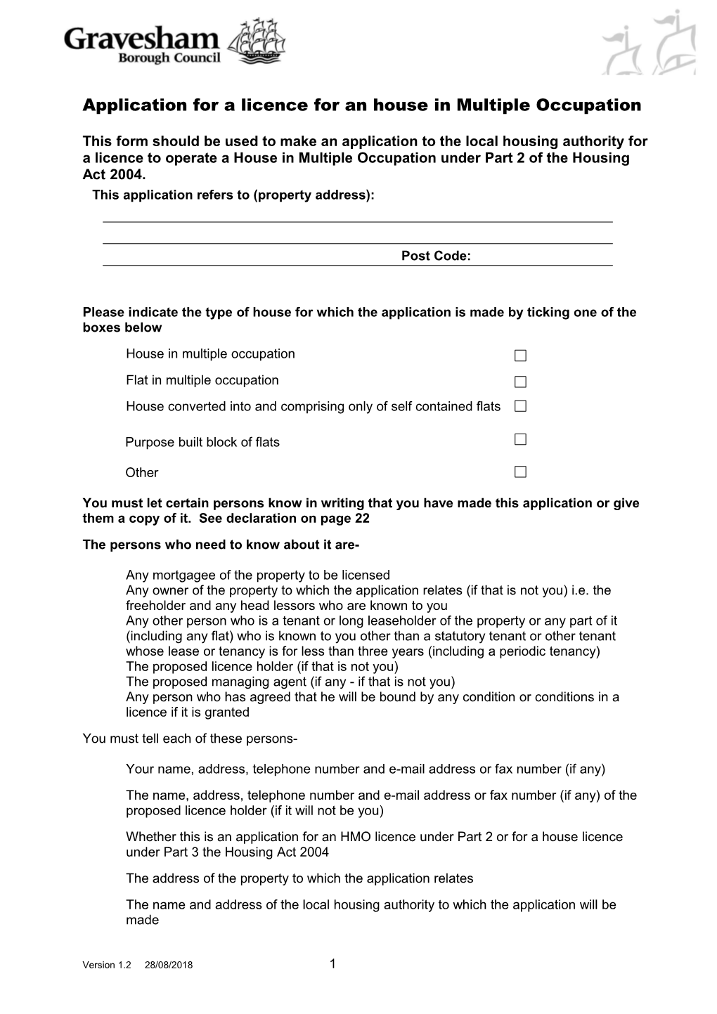 Guidance for Filling in Forms