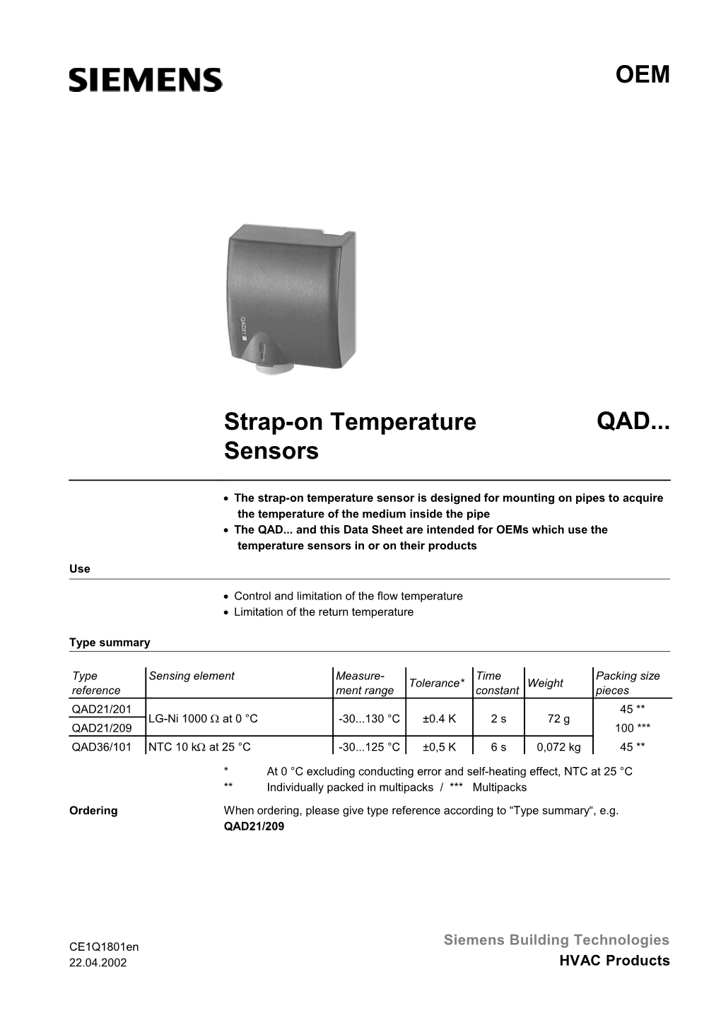 *At 0 C Excluding Conducting Error and Self-Heating Effect, NTC at 25 C