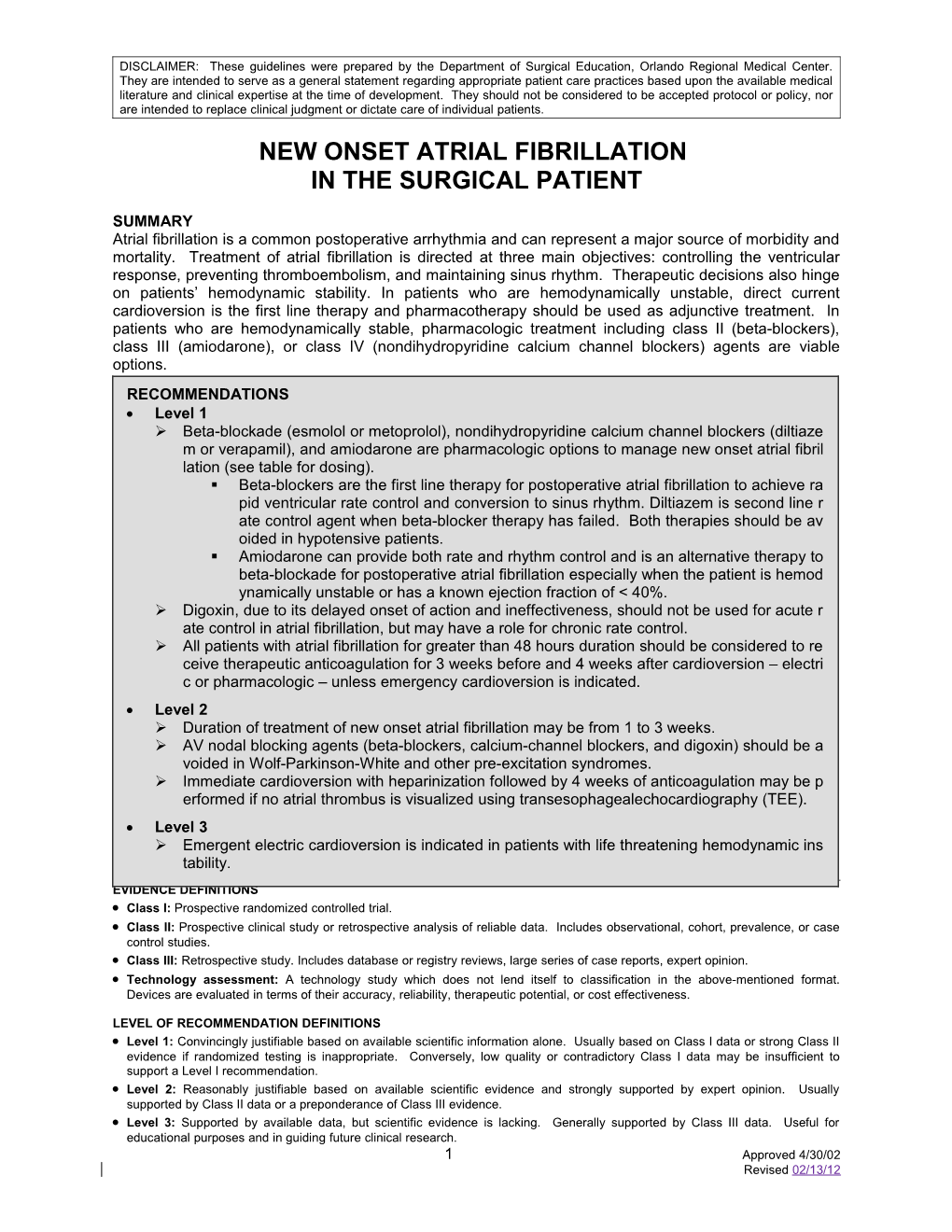 Icu Sedation Guidelines s3