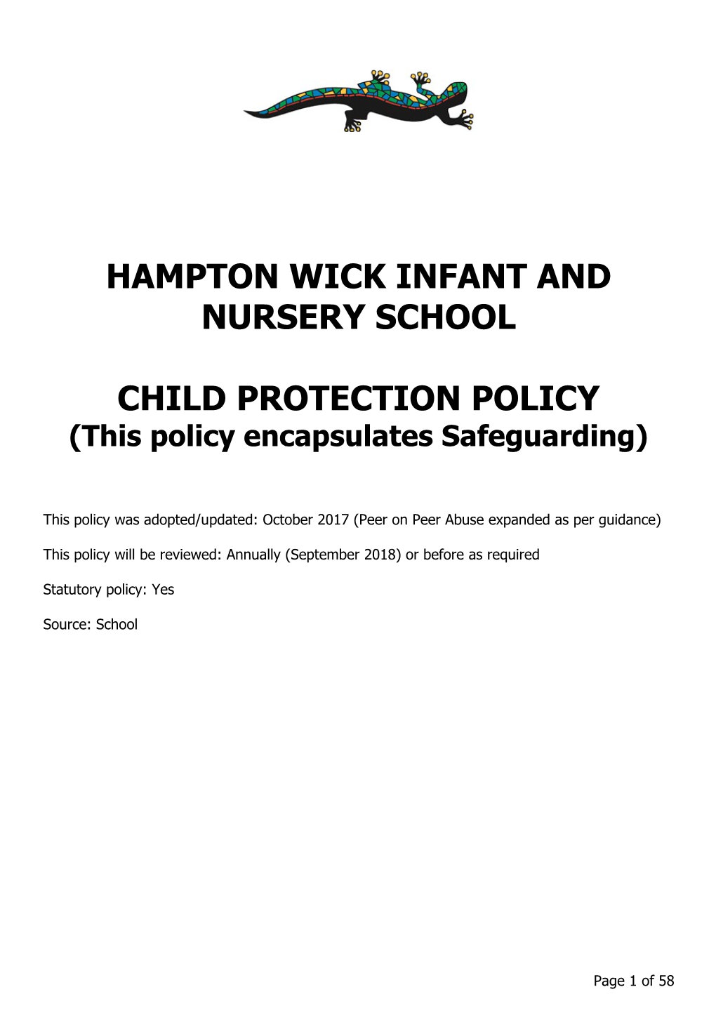 Hampton Wick Infant and Nursery School