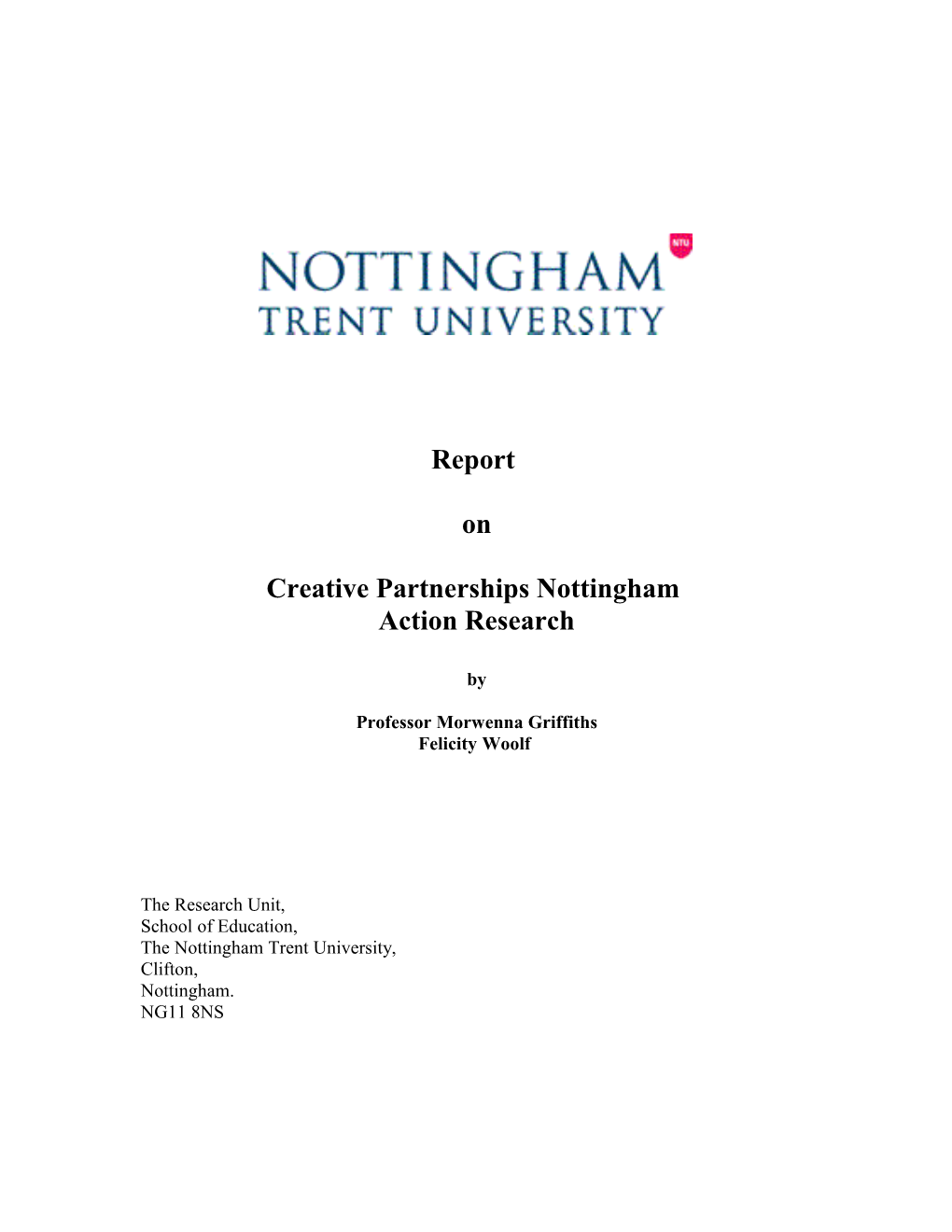 Creative Partnerships Nottingham