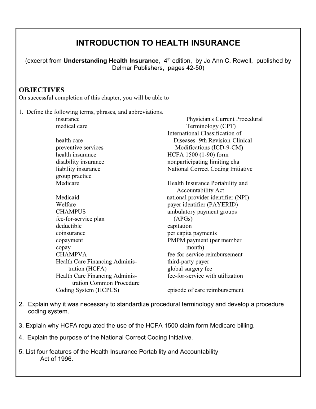 Medicare Health Insurance Portability And