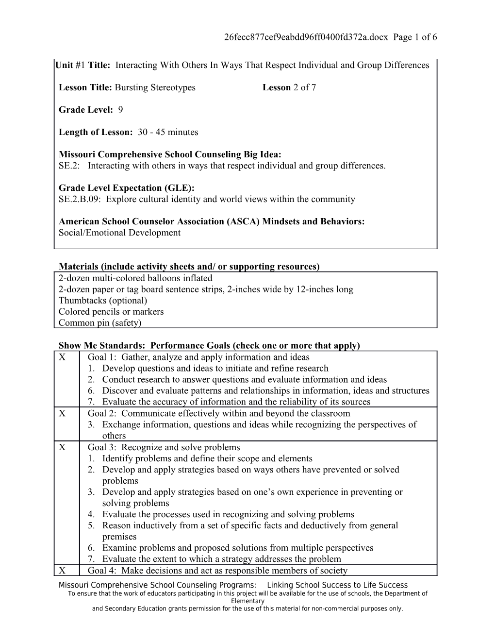 Materials (Include Activity Sheets And/ Or Supporting Resources) s3