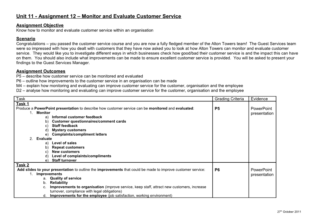 BTEC First Certificate in Business