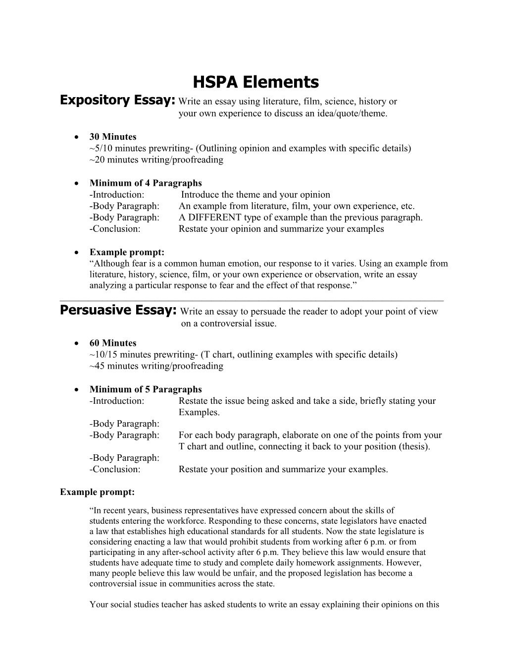 Expository Essay: Write an Essay Using Literature, Film, Science, History Or