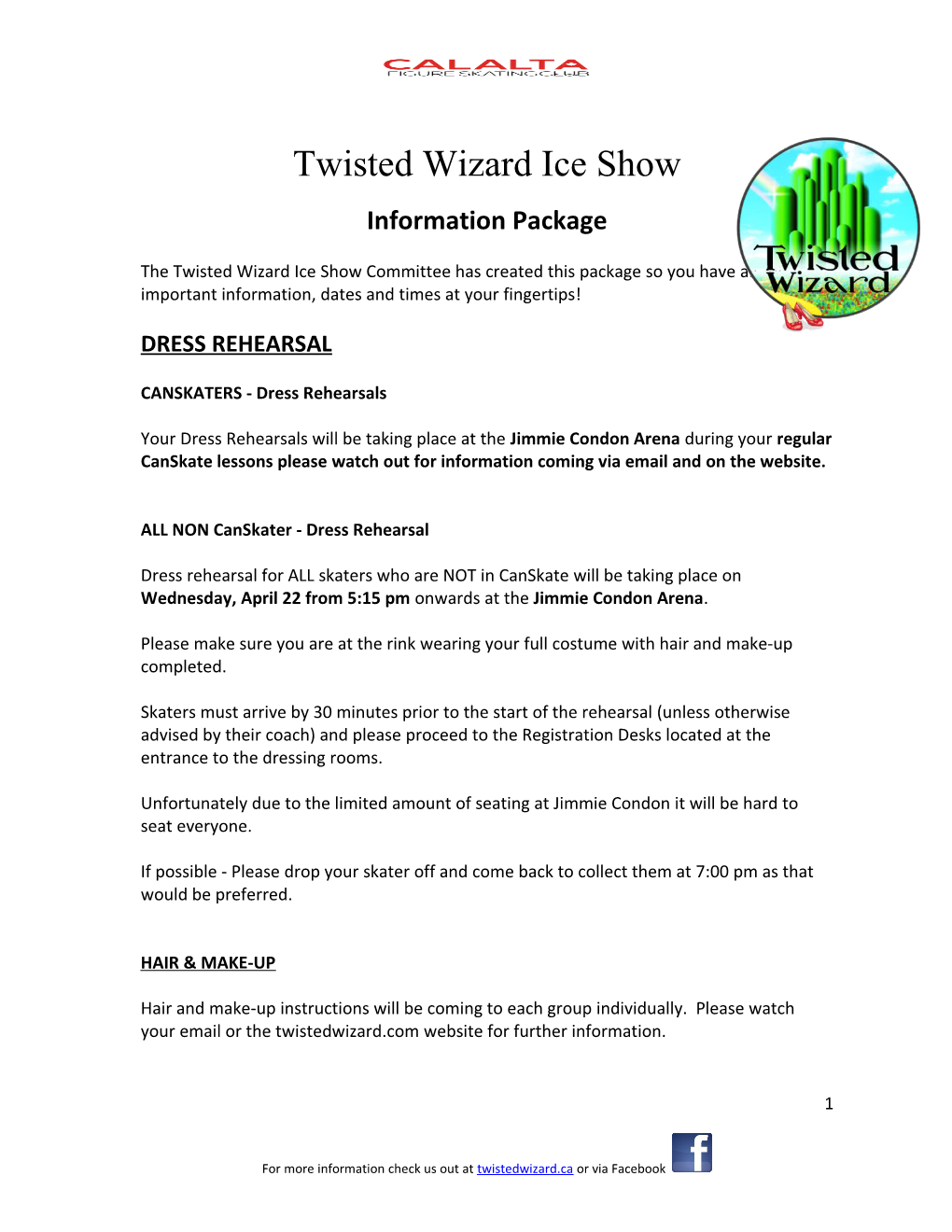 Twisted Wizard Ice Show