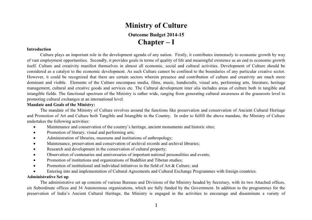 Ministry of Culture s1