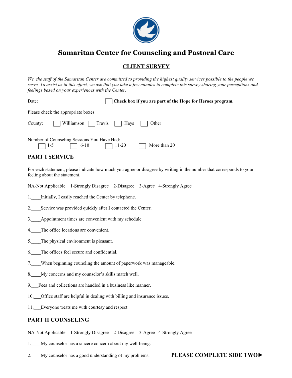 Samaritan Center for Counseling & Pastoral Care