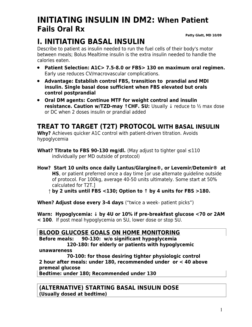 For Patients Failing Oral Therapy