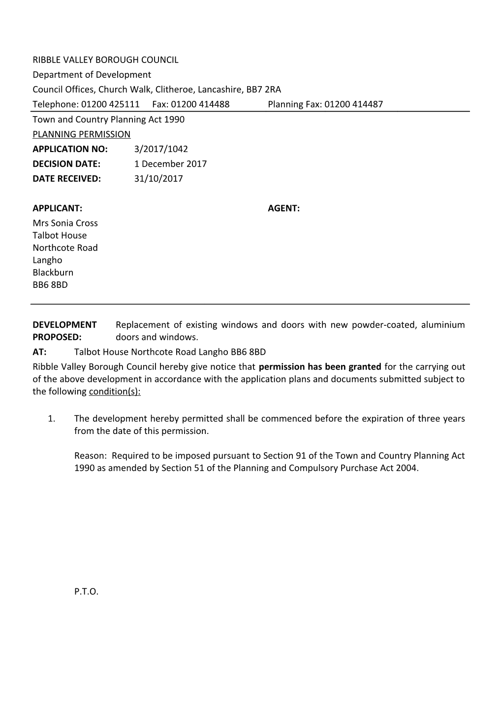 Ribble Valley Borough Council s3