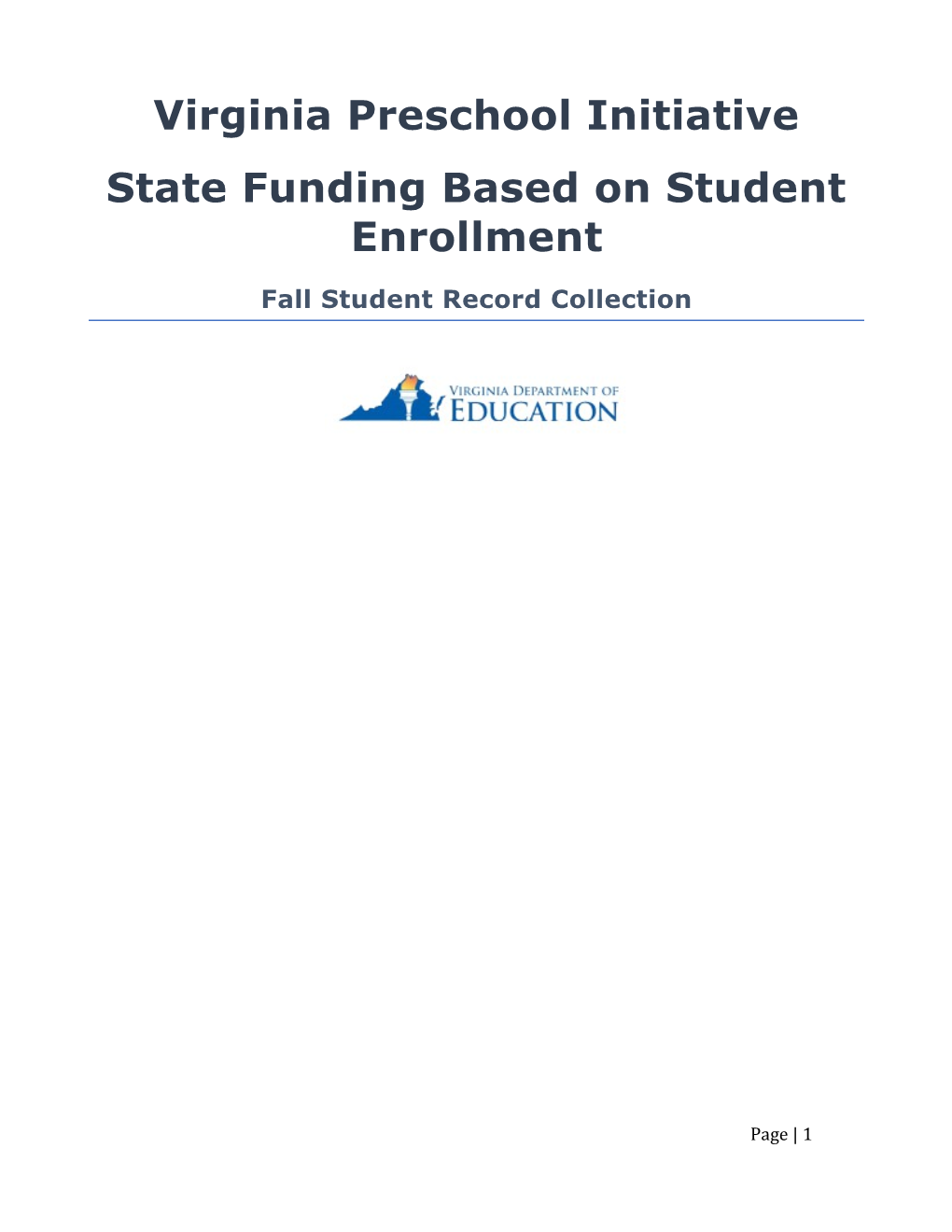 State Fundingbased on Student Enrollment