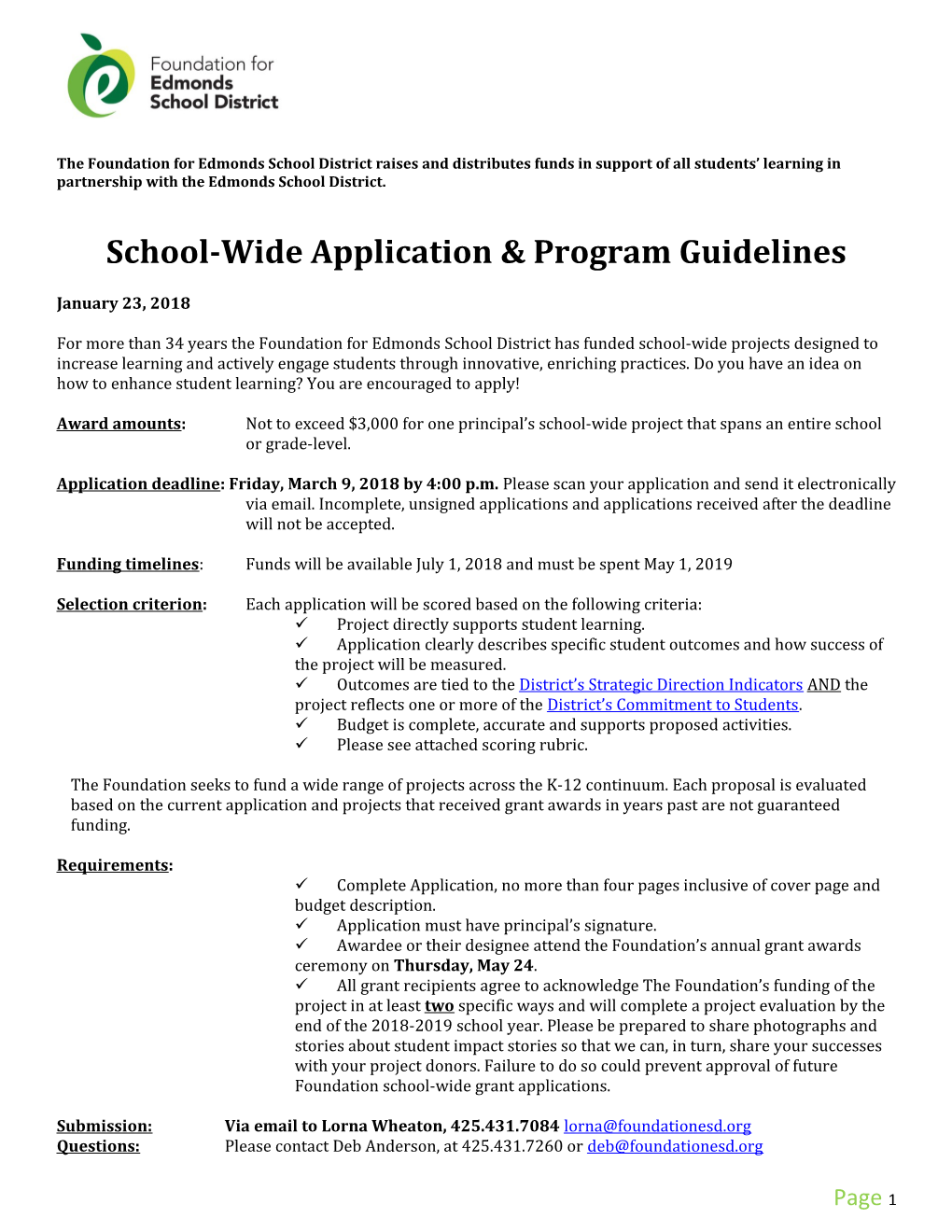 School-Wideapplicationprogram Guidelines