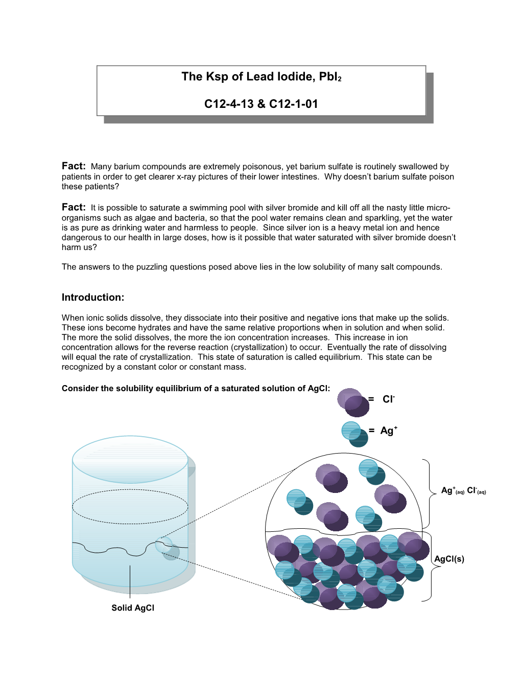 Fact: Many Barium Compounds Are Extremely Poisonous, Yet Barium Sulfate Is Routinely Swallowed