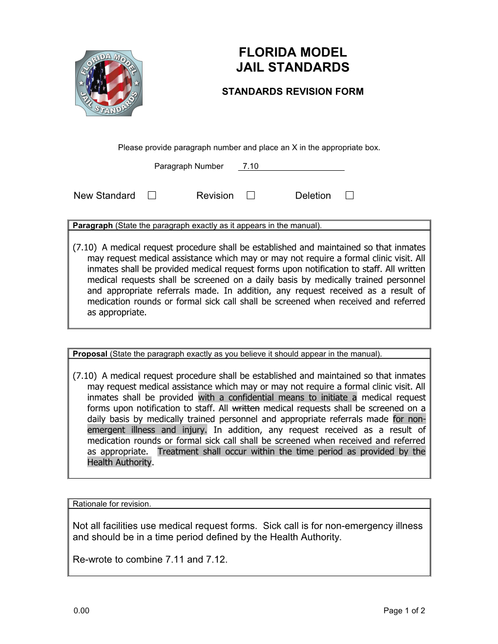 FMJS Revision Form