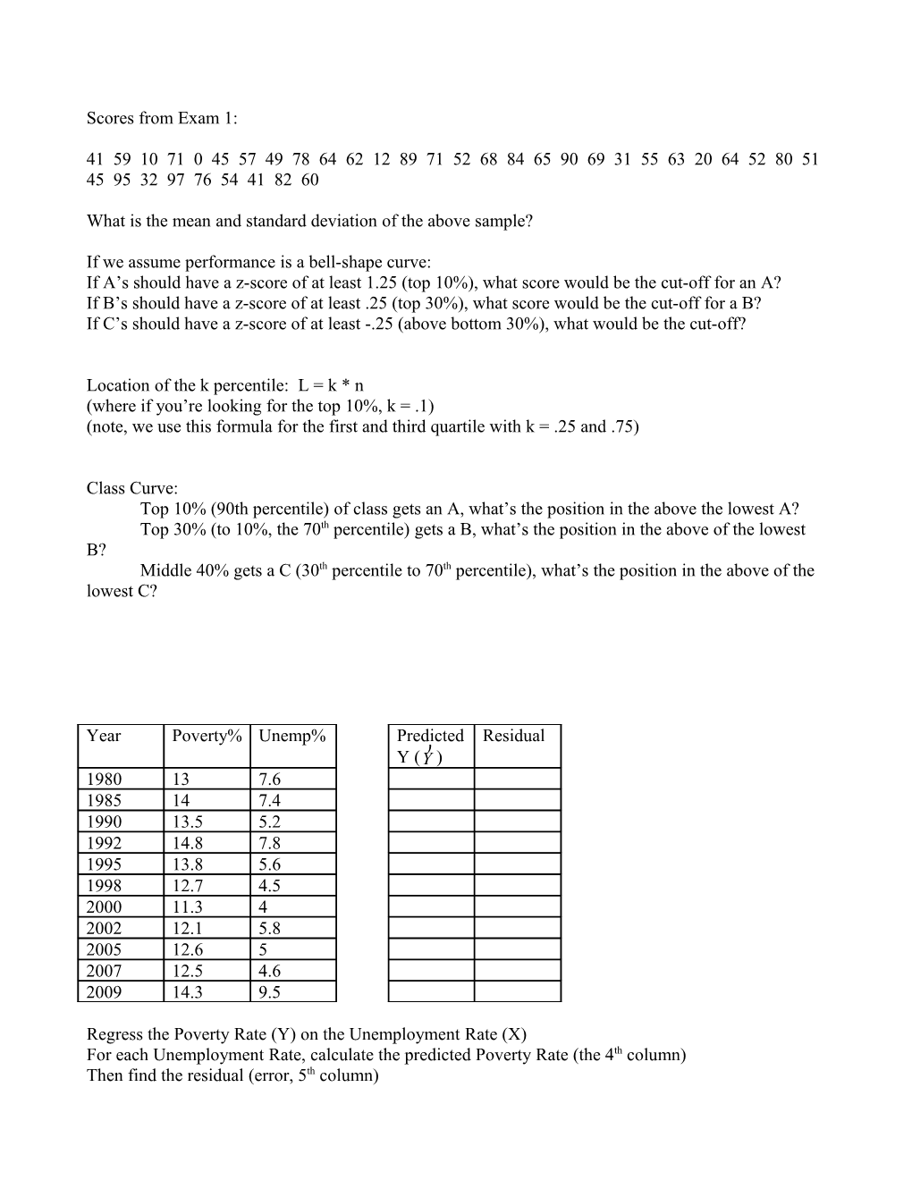 What Is the Mean and Standard Deviation of the Above Sample?