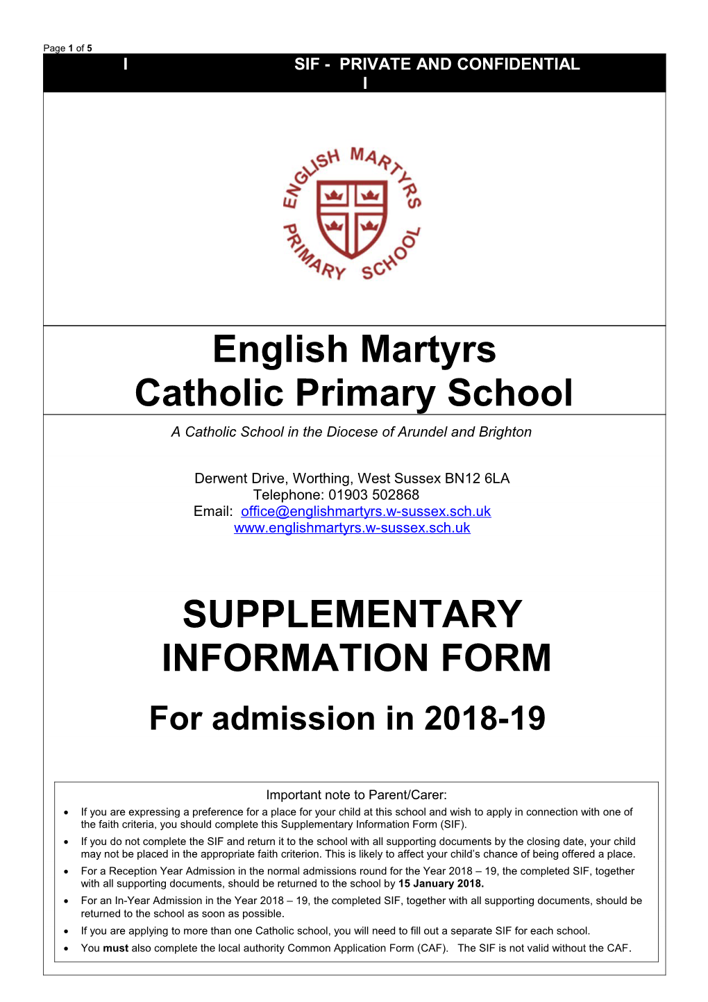 Please Complete All Sections in Block Capitals s1