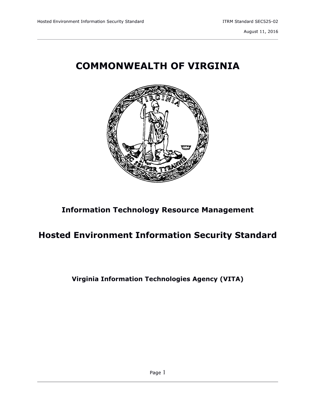 Information Security Standard