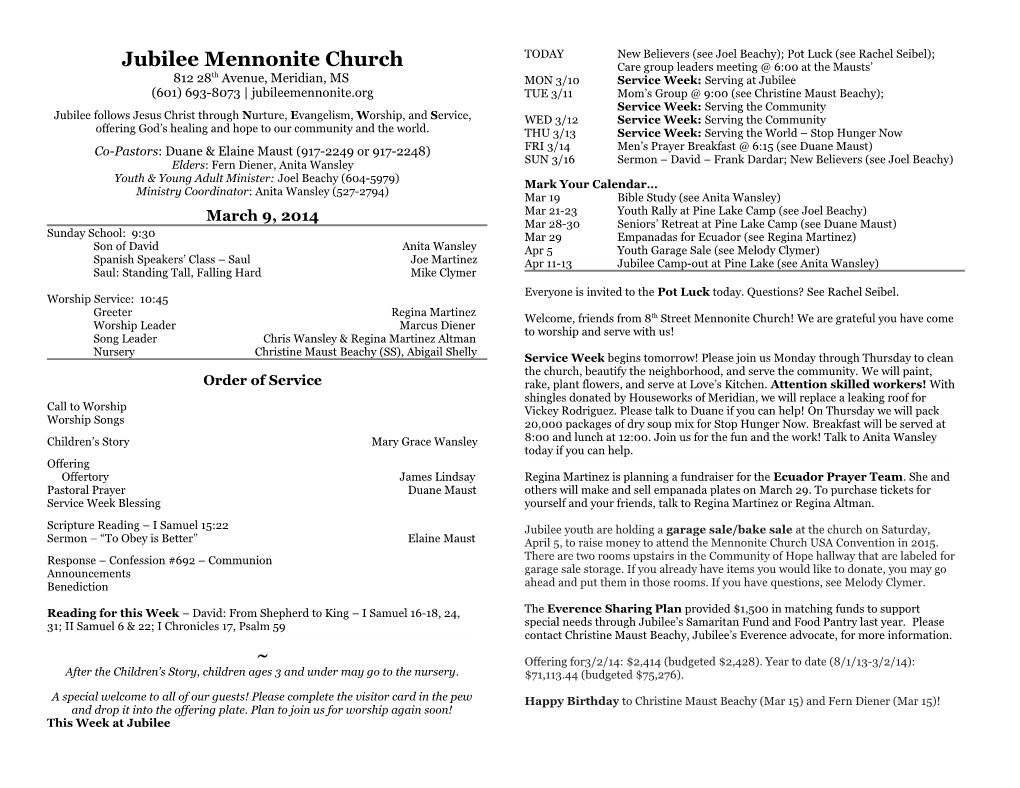 Jubilee Mennonite Church s1