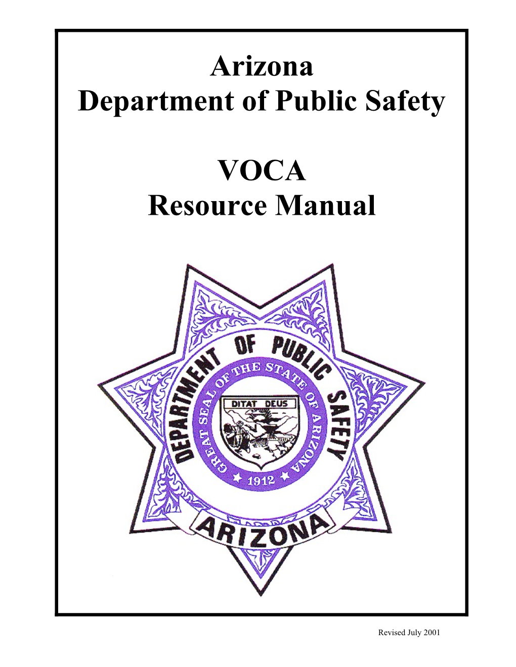 Arizona Department of Public Safety