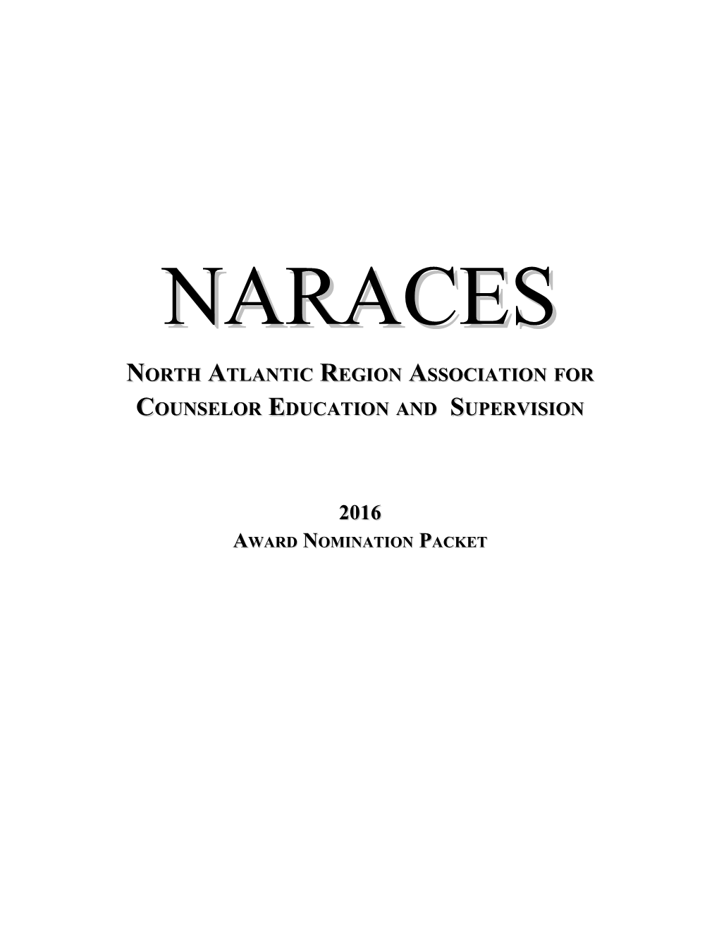 North Atlantic Region Association for Counselor Education and Supervision