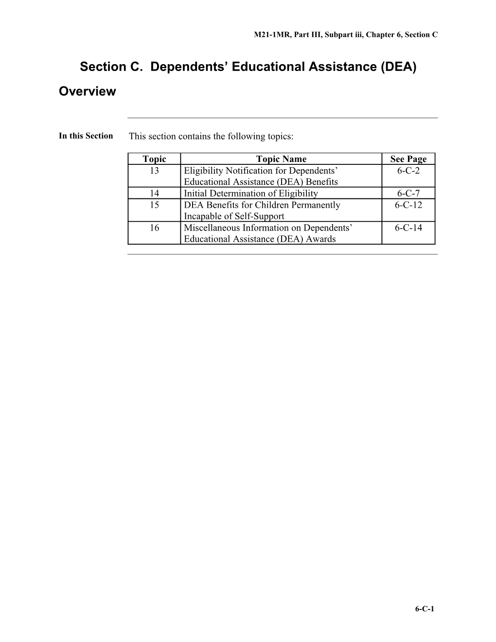 Part III, Subpart Iii, Chapter 6. Eligibility and Development of School Attendance Provisions