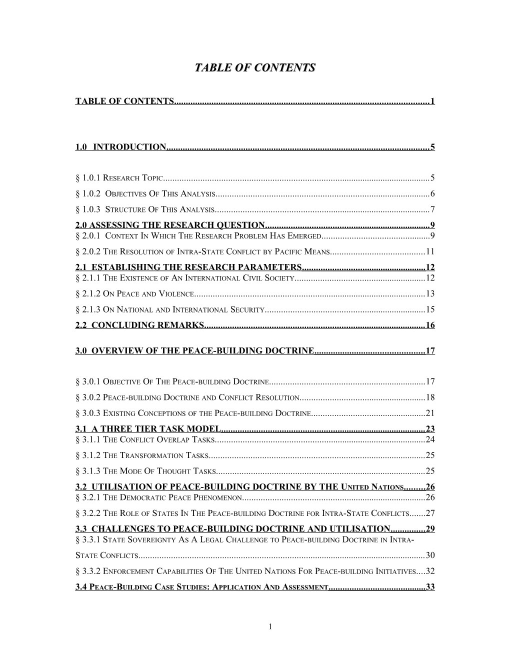 Table of Contents s300