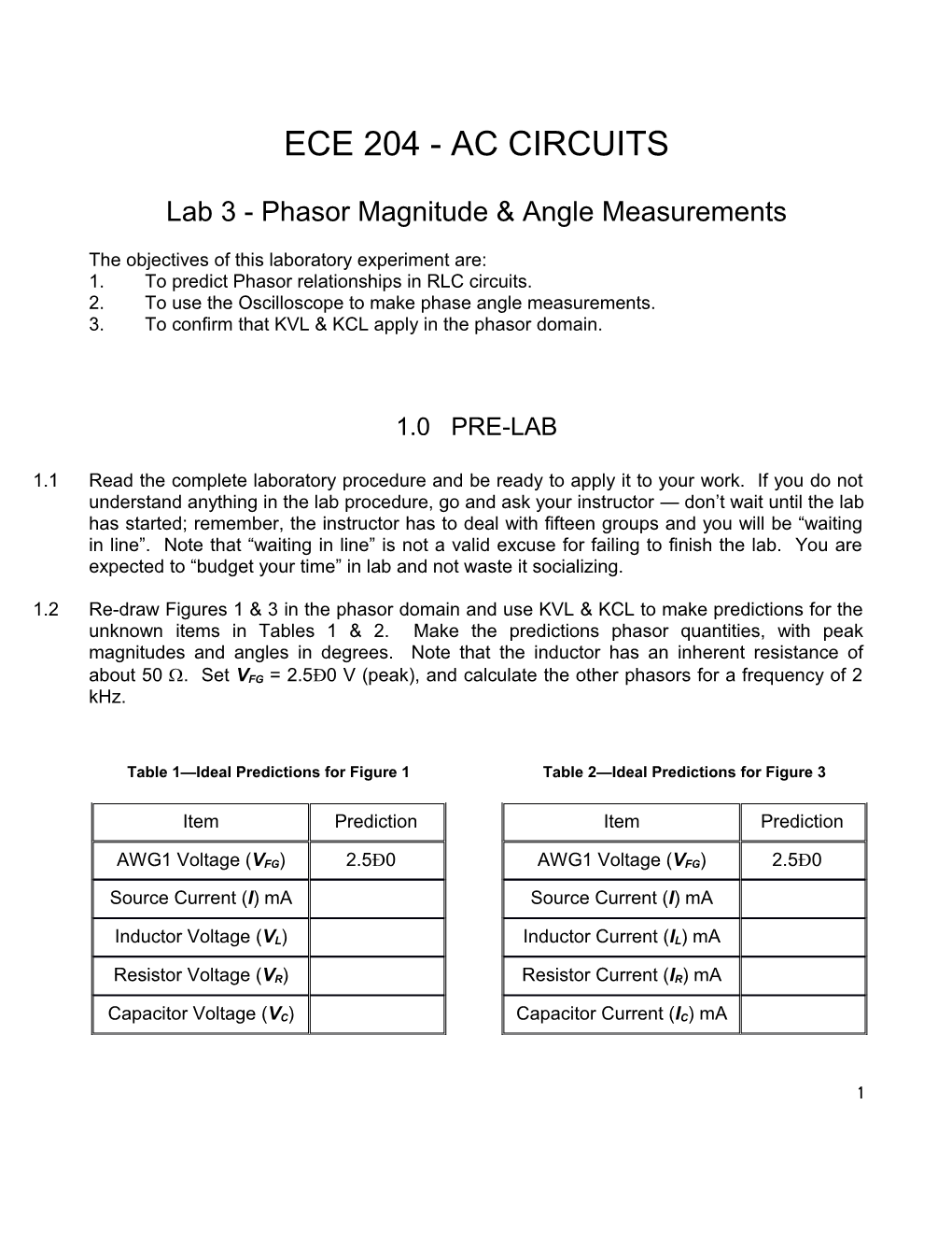 Ece 470 Power Systems I